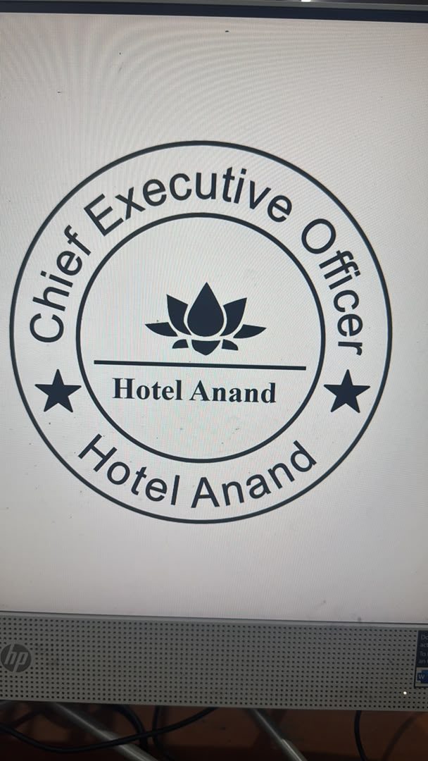 Hotel Anand Chief Executive Officer seal — Rubber Seals project by Image Arts Bhutan