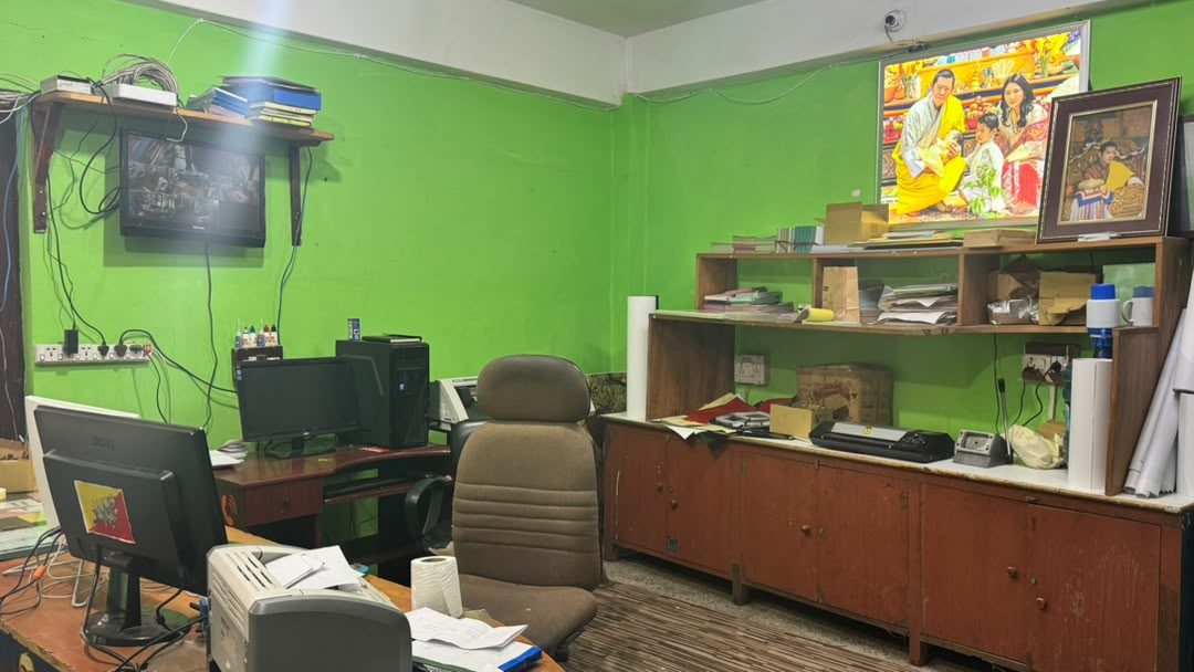 Image Arts studio in Thimphu where startup branding kits are produced